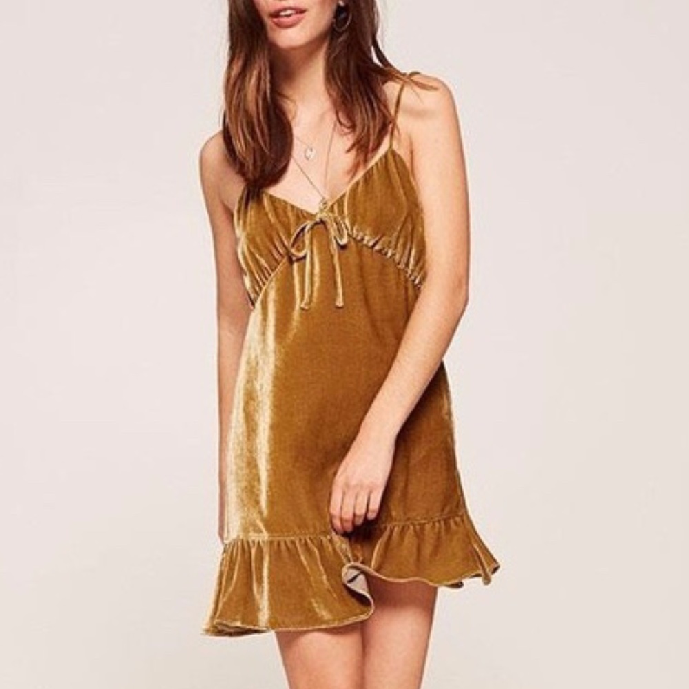Last Call - NWT Reformation Polly Dress - Picture 1 of 6